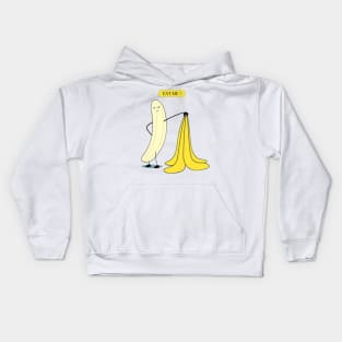 EAT ME I'M BANANA ! Kids Hoodie